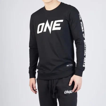 ONE Black Logo Sweatshirt