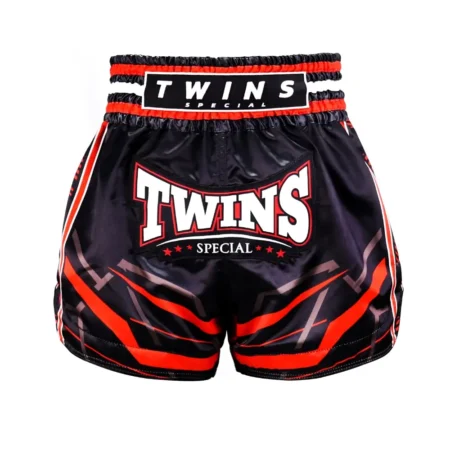 Twins TBS Racing Muay Thai Shorts Black Red