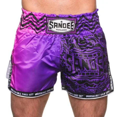 Sandee Muay Thai Shorts Warrior- Purple/Pink