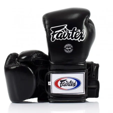 Fairtex BGV9 Black Mexican Style Muay Thai Gloves