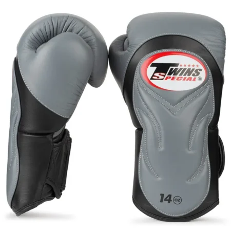 Twins BGVL6 Black Grey Muay Thai Gloves