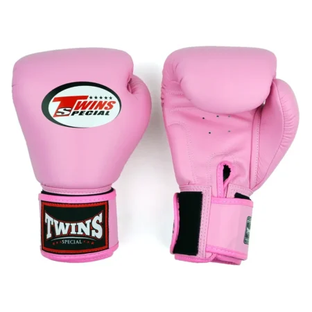 Twins BGVL4 Pink Velcro Muay Thai Gloves