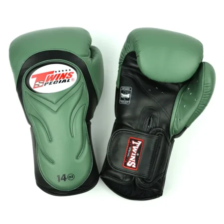 Twins BGVL6 Black Olive Muay Thai Gloves
