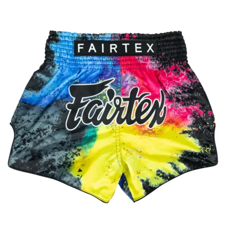 Fairtex BS1938 Muay Thai Shorts Acid Jazz- Black