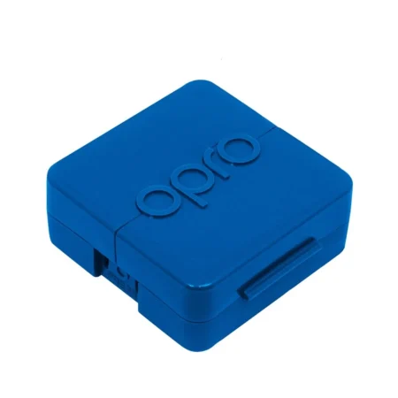 Opro Antimicrobial Mouthguard Case Blue