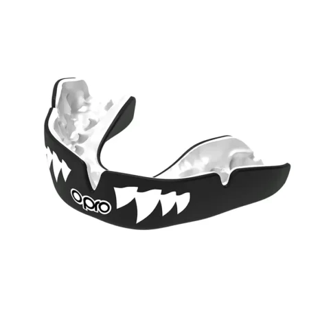 Opro Instant Custom Fit Jaws Black Mouthguard