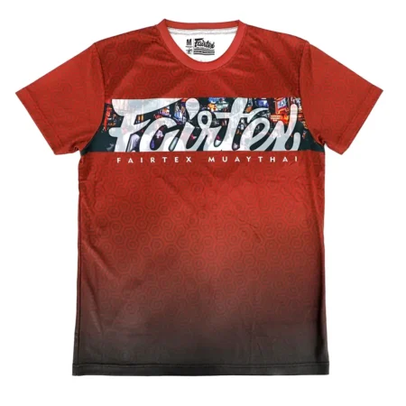 Fairtex TST217 Pattaya Nightlife T-Shirt Red